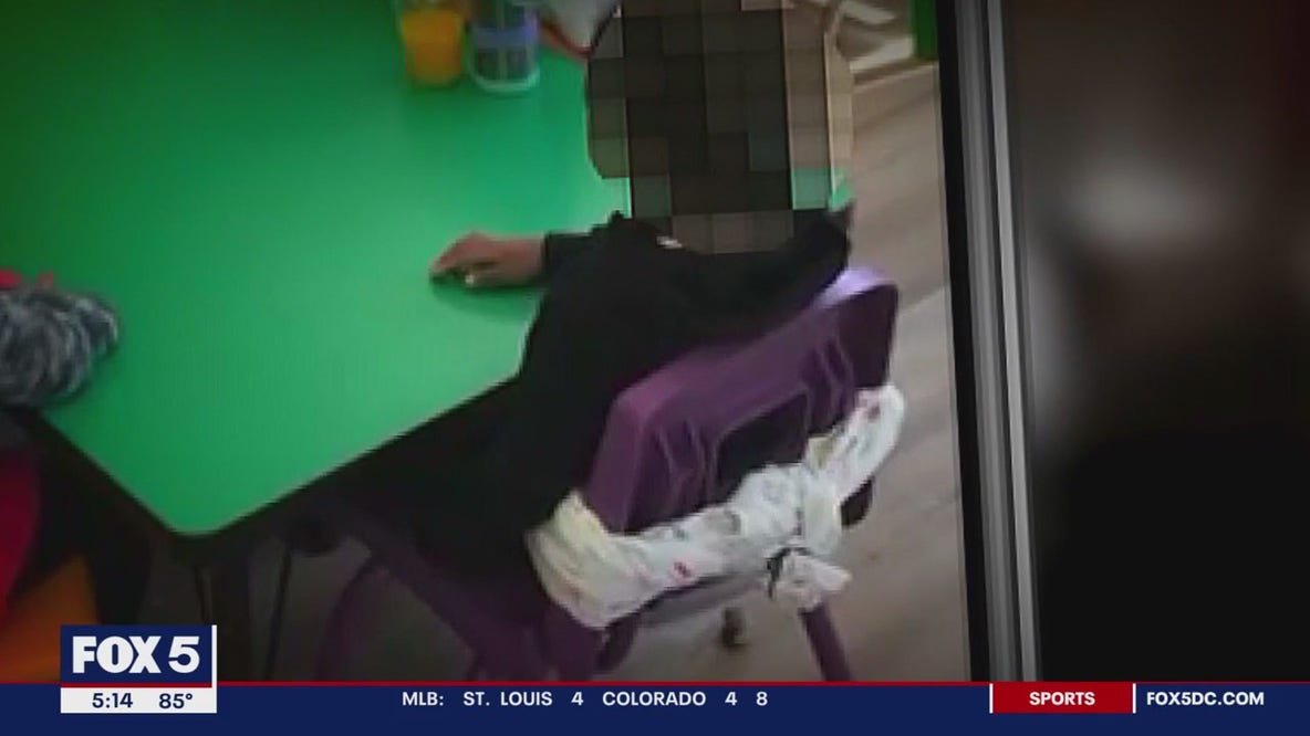 2-year-old tied to chair at day care in Germantown